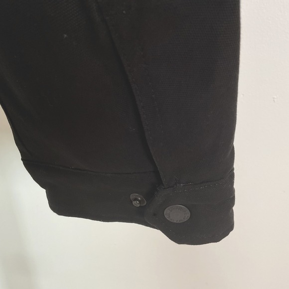 Levi Strauss Mens Black Full Zip Quilted Lined Work Utility Jacket XL - Picture 5 of 10